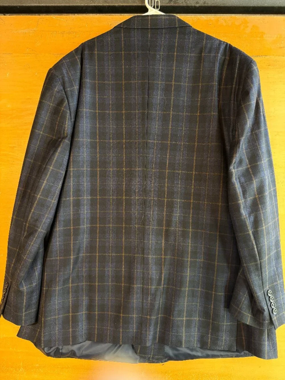 Oak Hill Plaid Windowpane Sports Coat 54L